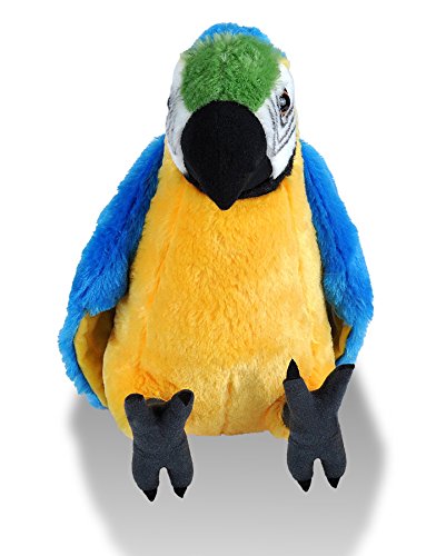 Wild Republic 11498 Plüsch Ara Papagei, Cuddlekins Kuscheltier, Plüschtier, 30cm – Bild 7