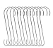 TQVAI 12 Inch Strong Rust Resistant Bird Feeder Hooks Plant Hanger Tree Branch Hook, Set of 12