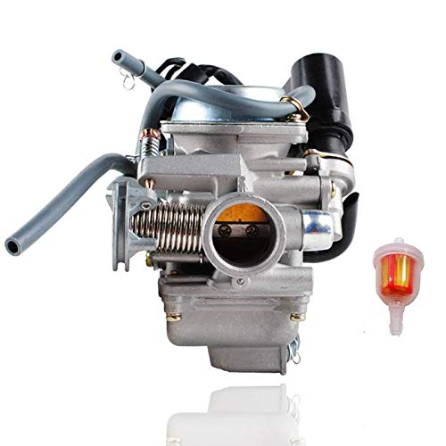 PCC MOTOR ATV 24MM CARBURETOR GY6 150CC GY-6 CARB ROKETA SUNL MOPED SCOOTER GO KART CA10