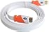 FLAT HDMI Cable - 35 FT, High Speed HDMI Cable (10.6m) Flat Wire - CL3 Rated Supports 4K, Ultra HD, 3D, 2160p, 1080p, Ethernet and Audio Return (Latest HDMI 2.0b Standard) HDCP 2.2 Compliant - 35 FEET