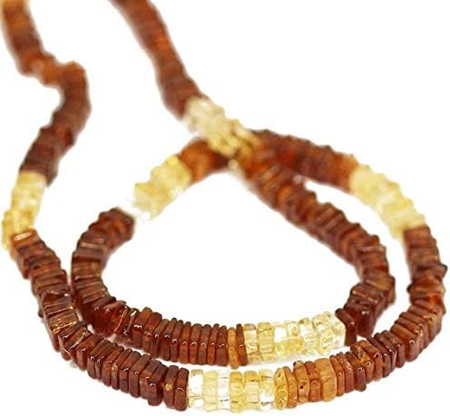 Earth Gems Park Super Fine Quality Gems Jewelry Multi Hessonite Garnet Smooth Square Box Cube Gemstone Loose Craft Beads Strand 16" 5mm Code:- BF-27997