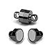 Linsoir Beads 10 Sets Small Strong Magnetic Barrel Clasps Black Magnetic Fasten Specially for RA Person