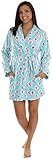 Frankie & Johnny Women's Fun Printed Long Haired Fleece 36