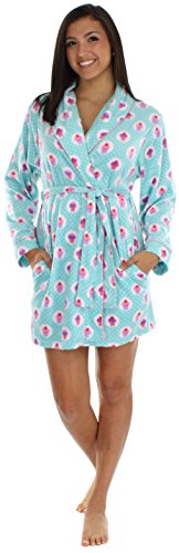 Frankie & Johnny Women's Fun Printed Long Haired Fleece 36