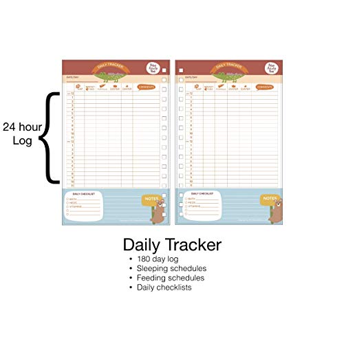 Baby Tracker Journal for Newborns (Boy Edition) - Baby Diary, Daily Activity Book, Baby Schedule Tracker, Newborn Log - Perfect Gift for New Moms - Thumbnail 3