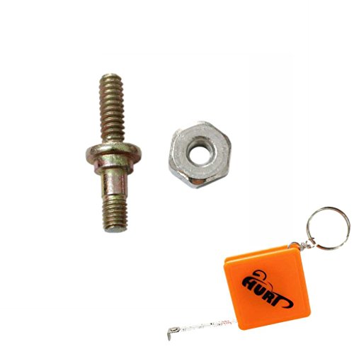 HURI Short Bar Stud With Nut For Stihl MS390 MS310 MS290 029 039 Chainsaw