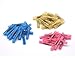 Heat Shrink Butt Connectors, 210PCS Waterproof Electrical Wire Connectors Butt Terminals Kit by A AULIFE - 3 Size,3 Color