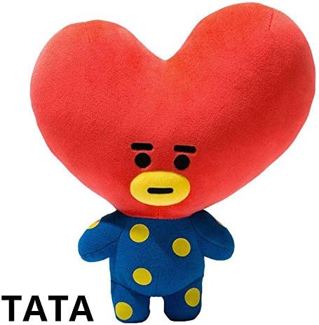 Unmengii 30CM Fashion PP Cotton Kpop Bt21 Standing Doll Bangtan Boys BTS Plush Toy