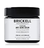 Brickell Men's Products Resurfacing Anti-Aging Cream For Men, Natural and Organic Vitamin C Cream, 2 Ounce, Scented