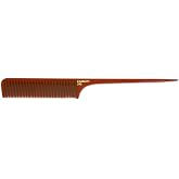 CHARLENE Premium Handmade Bone Comb - Smooth, Heat Resistant, Chemical Resistant - Lightweight &amp; Durable - Anti-Static - Versatile Design for Professional Results- #243 Rattail Bone Comb