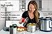 Stackable Steamer Insert Pans Compatible with Instant Pot or Ninja Foodi 6qt or 8qt Accessories as a Pot in Pot Pressure Cooker Pan or used as a Baking Lasagne Pan by Swish Abode