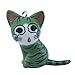 niceEshop 9pcs Cute Japan Konami Kanata Cat Phone Charm Decorative Gift