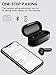 Wireless Earbuds, QCY Bluetooth 5.0 Wireless Headphones Smart Touch TWS Bluetooth Earphones Auto-Pair with 30H Playtime with Mic Bluetooth Headset Noise Cancelling with Hi-Fi Sound for Android iPhone