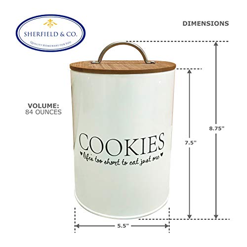 6 Cookie+Storage+Jar+airtight+Generous
