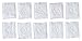 SoonSom Korea - Embossed Cotton Pads made with 100% natural cotton 100pc (White Cotton)