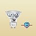 led bulb 30watt equivalent halogen bulb, eye protection radiation protection GU10 base Energy star ETL listed Non-dimming (6 packs) (warm white)