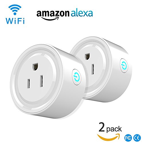 Woocon Remote Wifi Mini Smart Plug That Work With Alexa Google Home Outlet Compatible With Voice Activated Devices Echo Dot Multi-function Switch adapter ETL& FCC certification