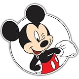 Mickey Mouse wink Vynil Car Sticker Decal - Select Size