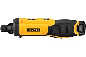DEWALT 8V MAX Cordless Screwdriver Kit, Gyroscopic, 1 Battery, Electric (DCF682N1) , Black