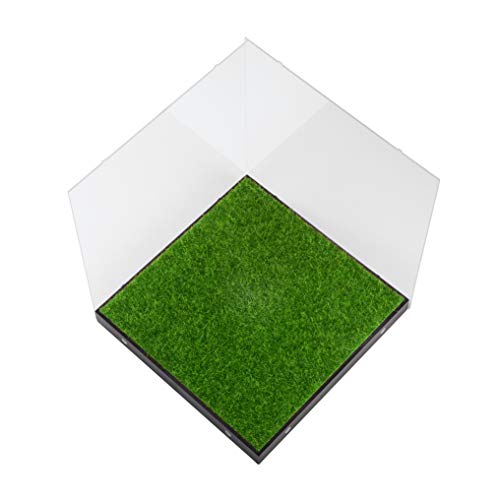 image for JACKCUBE DESIGN - Soccer Ball Display Case - Clear storage for balls, 