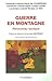 Guerre en montagne : Renouveau tactique by 