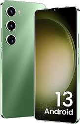 SANSHREUNI C23 Android 13 Phone Unlocked, 6GB+256GB