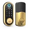 Smart Lock Deadbolt, Fingerprint Door Lock with Touch Screen Keypads, Bluetooth Electronic Keyless Entry Door Lock…
