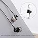 Earphones Bass Earbuds with Microphone in Ear Earbud Headphones with Mic and Volume Control, 3.5 mm Plug Compatible Multiple Audio Devices Black