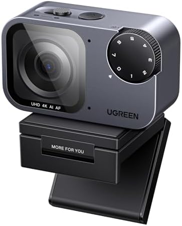 FineCam Pro 4K, Autofokus, KI-Gestensteuerung, mit Objektivdeckel
