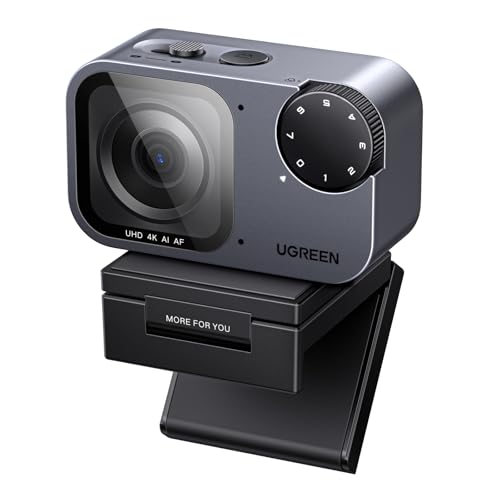 FineCam Pro 4K, Autofokus, KI-Gestensteuerung, mit Objektivdeckel