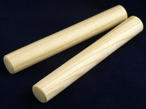 Tone Deaf Music 7" Hardwood maple Claves (2 per pack)