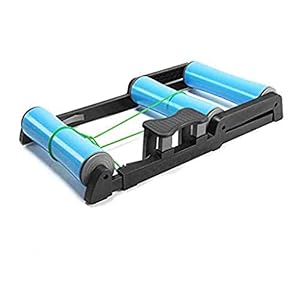 YYDE Bike Trainer Stand Bicycle Rollers Folding Bike Training Stand Trainer, Silent Noise Reduction Stationary Bike…
