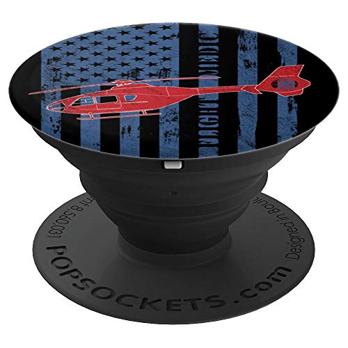 American Flag Flight Medic - PopSockets Grip and Stand for Phones and Tablets