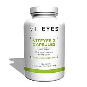 Viteyes 2 NEW AREDS FORMULA 180 capsules 90 day supply ** NEW **