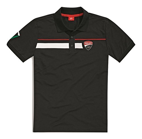 Ducati Corse Speed Short Sleeve Polo Shirt (XL, Black)