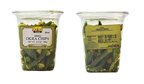 Setton Dried Veggie Chip, Variety Pack w/ all flavors (Beet, Carrot, String Bean, Mix Vegetable, Okra), Pack of 5