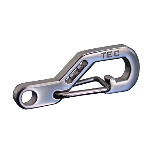 Python clip (3 pack) - stainless steel keychain carabin…