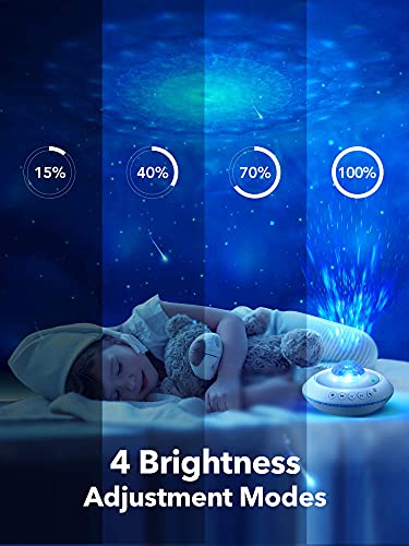 Galaxy Projector, Star Projector Night Light for Kids, 41modes Star Light with Remote, Bluetooth Music Galaxy Light for Adult Bedroom Children Christmas Gifts