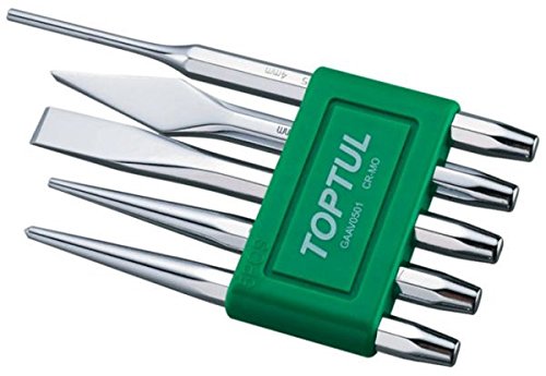 Toptul GAAV0501 Chisel Punch Set