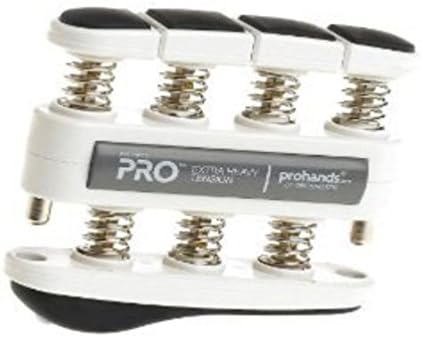 Gripmaster Pro Hand/Finger Strengthener-Gray xtra Heavy Tension-11 lbs Per Finger
