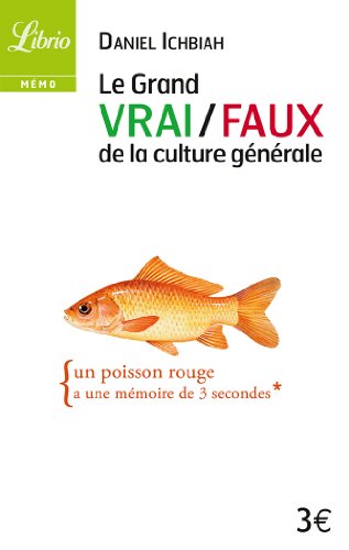 Le  grand vrai-faux de la culture générale