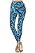 Printed Leggings River Leafs (S118-PLUS)