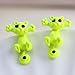 MengPa Cute Cartoon Small Cat Unique Stud Earrings for Women Girl (Mix 10 Pair)