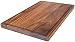 Large Walnut Wood Cutting Board by Virginia Boys Kitchens - 17x11 American Hardwood Chopping and Carving Countertop Block with Juice Drip Groove primary