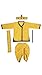 FOCIL Janmashtami Sepcial Krishna Dhoti Kurta Dress for Kids Yellow