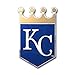 FANMATS 60407 - MLB - Kansas City Royals Embossed Color Emblem | KC Crest Primary Logo