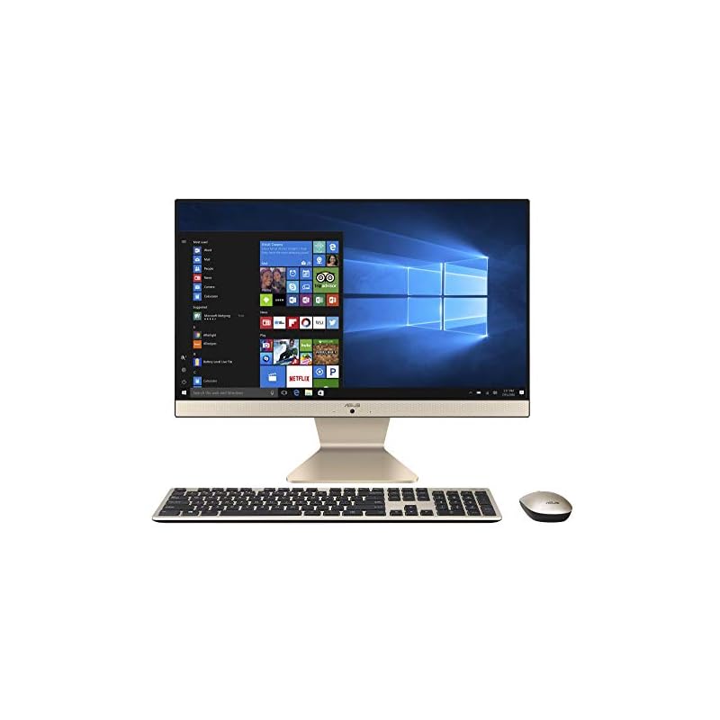 Asus Vivo V222uak Ba084t 21 5 Inch All In One Desktop Core I3 8130u 4gb 1tb Windows 10 Integrated Graphics Black Mysmartphone