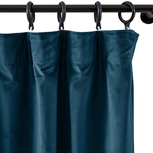 Cololeaf Extra Wide Curtain Panels 250 W X 96 L Velvet Curtains