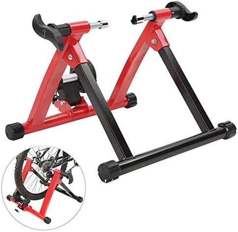 RCHL Turbo Trainer โ Bicycle Exercise Magnetic Stand with Noise Reduction Wheel, for Indoor Trainer 6 Cycle Resistances