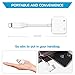 Headphone Adapter for iPhone Converter Splitter Adapter 3.5mm Jack Aux Audio & Charger Compatible for iPhone X/XS/XSMax/XR/8/8 Plus Support to Music and Charger Suitable for iOS 12 or Laterthumb 3
